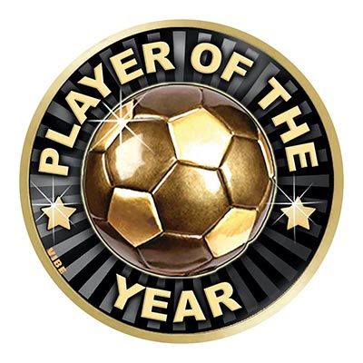 Player Of The Year Centre 50mm