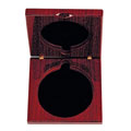 Luxor Piano Finish Medal Case 90x90mm