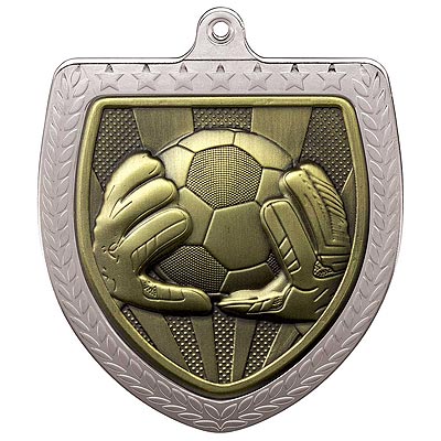 75mm Cobra Goalkeeper Medal Silver