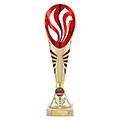 Supreme Plastic Cup Gold & Red 320mm